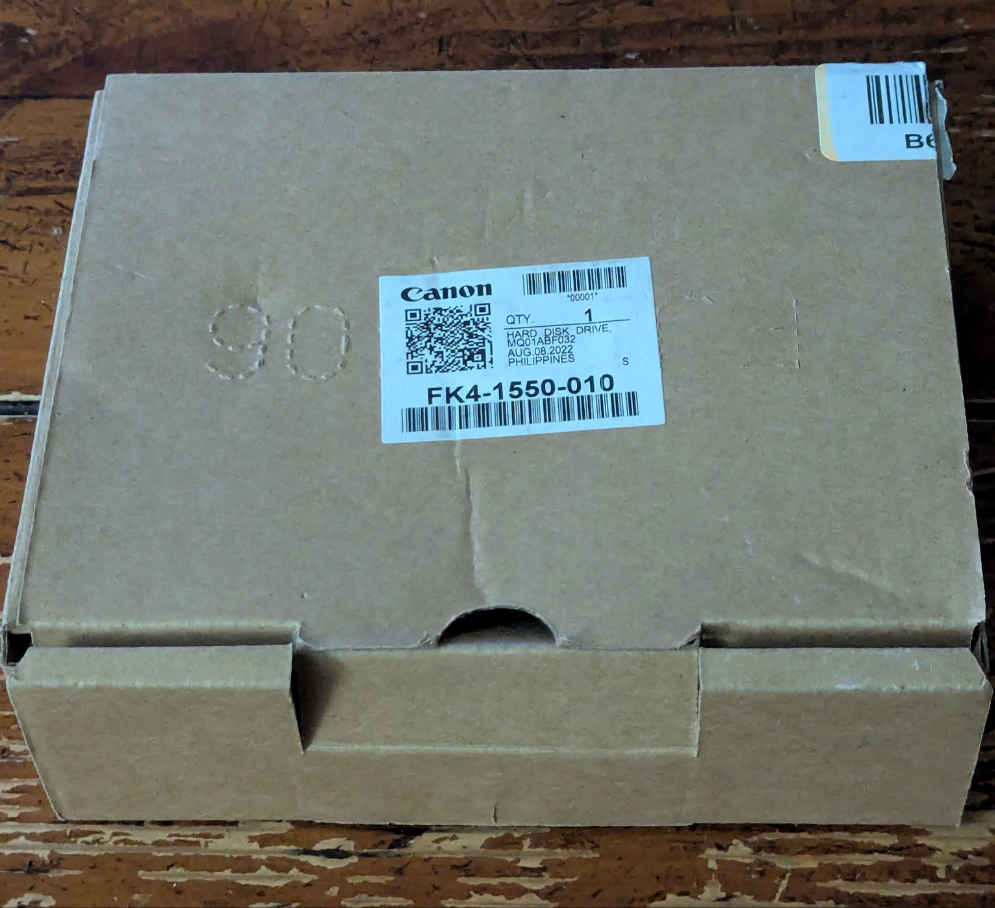 Hard Disk Drive (HDD) - 2.5inch