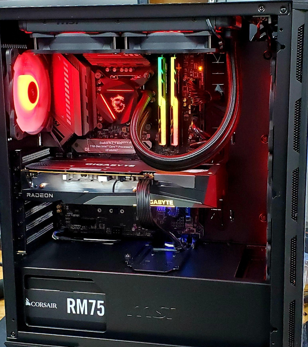 Custom Gaming / Streaming Computer Build (Intel) - "Demonic"