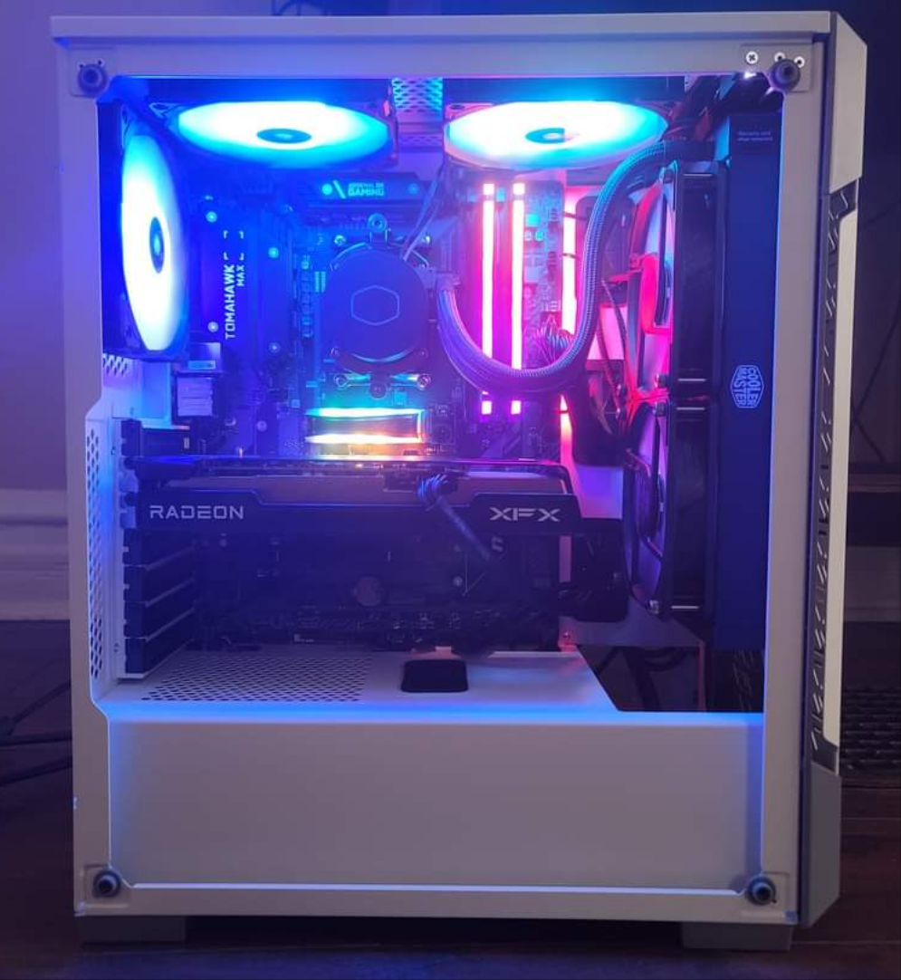 Custom Gaming / Streaming Computer Build (AMD) - "Ghost"
