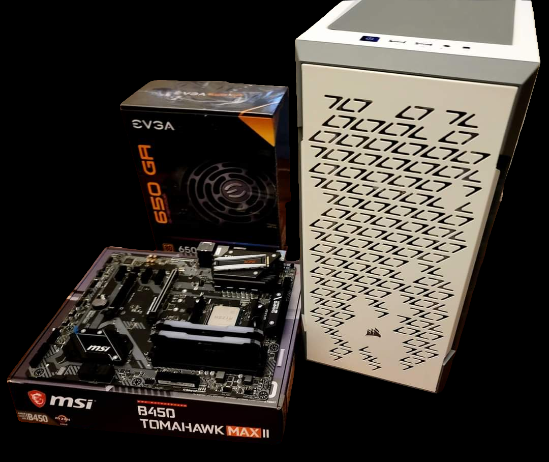 Custom Gaming / Streaming Computer Build (AMD) - "Ghost"