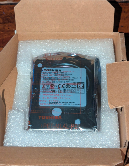 Hard Disk Drive (HDD) - 2.5inch