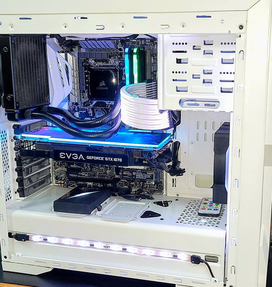 Custom Gaming / Streaming Computer Build (AMD) - "Ice"