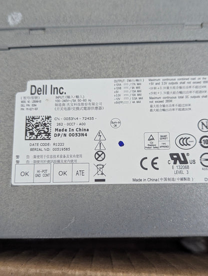 Dell Power Supply 265W - L265AM-00